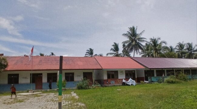 SD Negeri Mosso di Kampung Mosso, Distrik Muara Tami, Kota Jayapura, Perbatasan Indonesia - Papua Nugini / euforia.id 