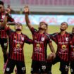 Para Pemain Persipura ketika berselebrasi