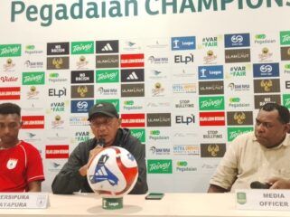 Preskon pre match Persipura Jayapura vs Barito Putera