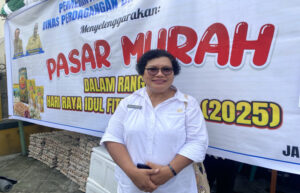 Plt Kepala Dinas Perdagangan dan Perindustrian Provinsi Papua, Hartati Sofia Iwanggin / Papua.go.id