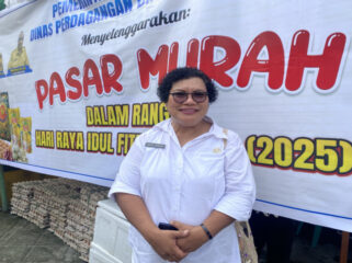 Plt Kepala Dinas Perdagangan dan Perindustrian Provinsi Papua, Hartati Sofia Iwanggin / Papua.go.id