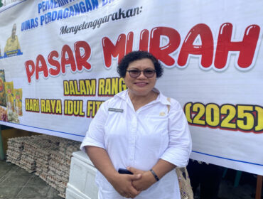 Plt Kepala Dinas Perdagangan dan Perindustrian Provinsi Papua, Hartati Sofia Iwanggin / Papua.go.id