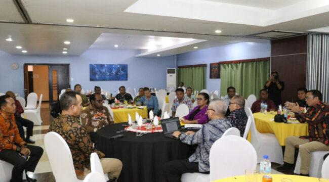 Pertemuan Delegasi Indonesia - PNG di Wewak, East Sepik, PNG / dok Papua.go.id