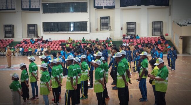 Kontingen Popnas dan Peparpenas Papua 