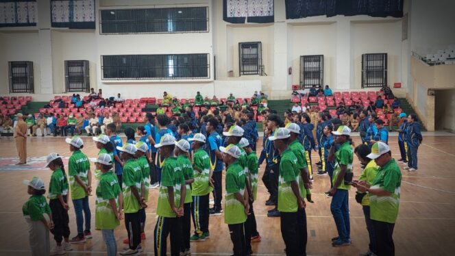 
					Kontingen Popnas dan Peparpenas Papua 