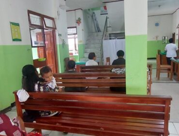 Tampak pelayanan kesehatan di Distrik Depapre 