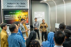 Peresmian AI-RAN research center 