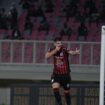 Matheus Silva, pencetak dua gol Persipura ke gawang Persipal Palu 