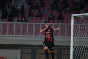 Matheus Silva, pencetak dua gol Persipura ke gawang Persipal Palu 