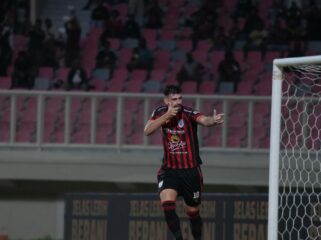 Matheus Silva, pencetak dua gol Persipura ke gawang Persipal Palu 