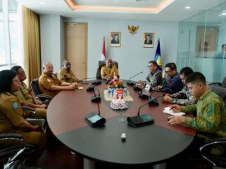 Pertemuan Gubernur Papua dengan Itjen Kemendagri / Istimewa