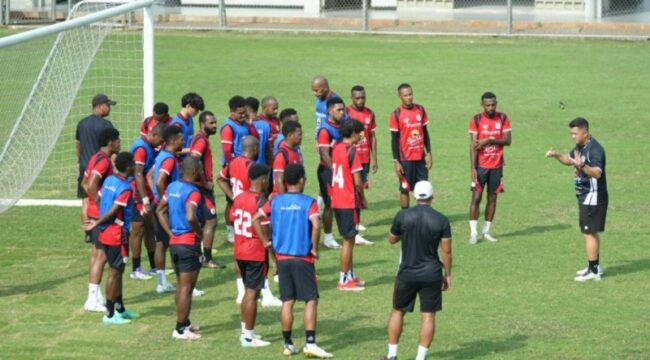 Skuad Persipura berlatih di Jakarta 