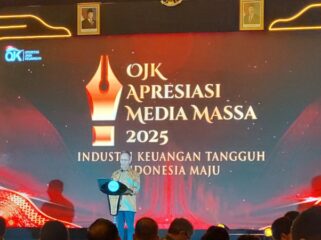 Seremoni OJK Apresiasi Media Massa di Balai Kartini, Jakarta 