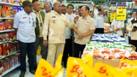 Gubernur cek ketersediaan bahan pokok / Istimewa