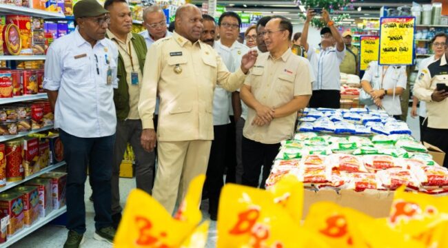 Gubernur cek ketersediaan bahan pokok / Istimewa