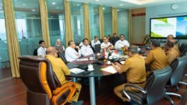 Dewan Energi Nasional (DEN) saat bertemu dengan Gubernur Papua, Matius D. Fakhiri / Istimewa