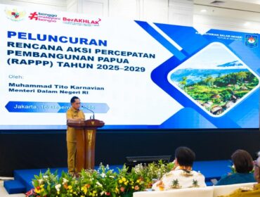Mendagri Muhammad Tito Karnavian pada acara Peluncuran RAPPP Tahun 2025–2029 di Kantor Kementerian Perencanaan Pembangunan Nasional (PPN)/Badan Perencanaan Pembangunan Nasional (Bappenas), Jakarta, Selasa (16/12/2025) / Istimewa