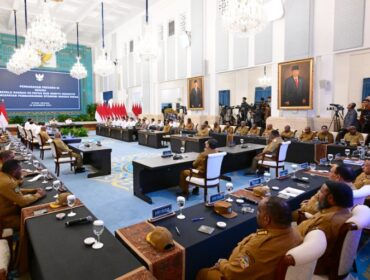 Pengarahan Presiden kepada para Kepala Daerah se-Papua dan Komite Eksekutif Percepatan Pembangunan Otsus Papua / Istimewa