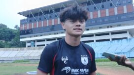 Pemain muda Persipura, Reno Salampessy / Euforia.id