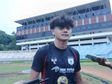 Pemain muda Persipura, Reno Salampessy / Euforia.id