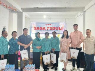Kegiatan sosial SAGA Peduli / Istimewa