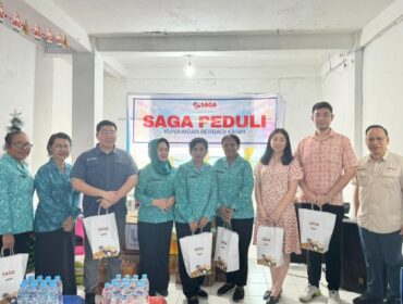 Kegiatan sosial SAGA Peduli / Istimewa