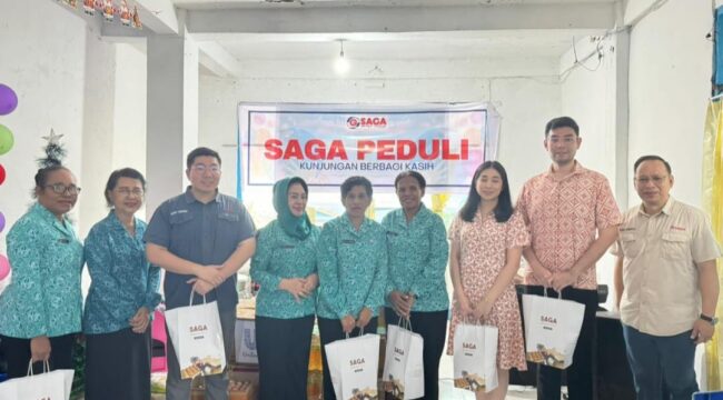 Kegiatan sosial SAGA Peduli / Istimewa