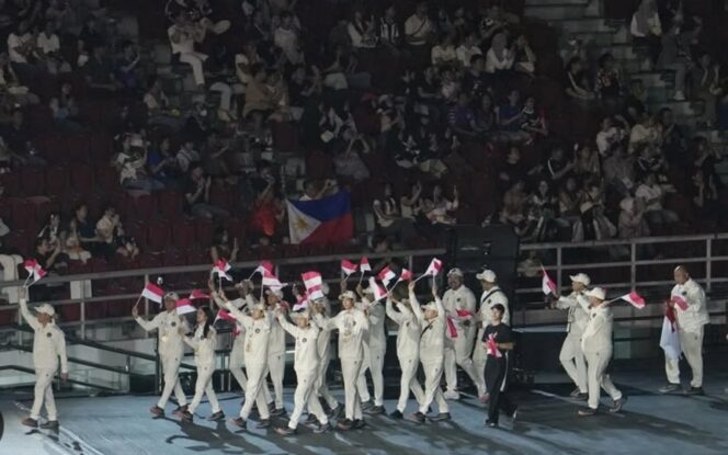 
					Kontingen Indonesia pada penutupan SEA Games 2025 / dok NOC Indonesia 