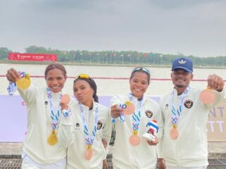 Empat Pedayung asal Papua peraih medali di SEA Games 2025 / Instagram Stevani Ibo 