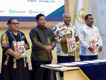 Wagub Papua Terima LHP BPK atas Belanja Daerah 2024–2025 / Istimewa