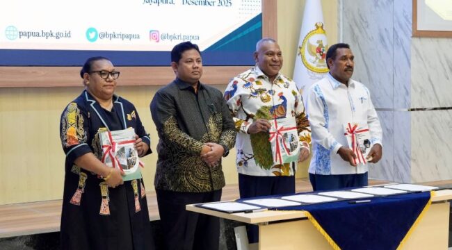 Wagub Papua Terima LHP BPK atas Belanja Daerah 2024–2025 / Istimewa
