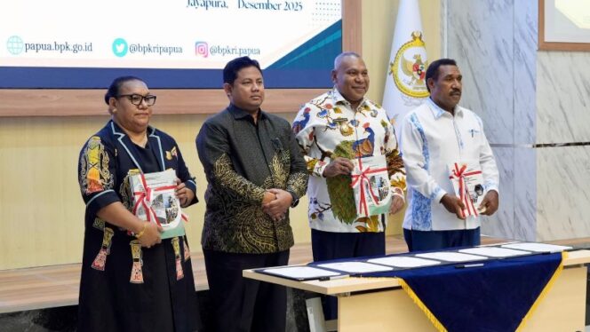 
					Wagub Papua Terima LHP BPK atas Belanja Daerah 2024–2025 / Istimewa