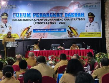 Kegiatan Forum Perangkat Daerah Penyusunan Renstra yang digelar di Hotel Aston Jayapura / Istimewa