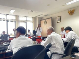 Suasana rapat yang digelar untuk menyiapkan agenda retret wartawan / Instagram PWI 