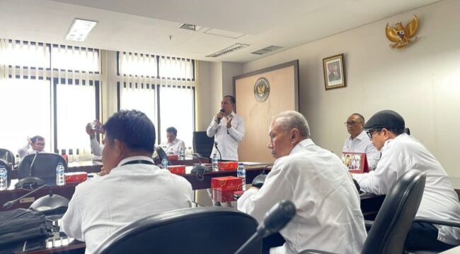 Suasana rapat yang digelar untuk menyiapkan agenda retret wartawan / Instagram PWI 