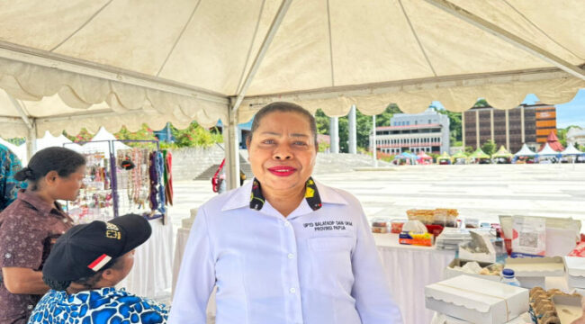 Kepala Bidang Penempatan dan Pelatihan, Fransiska H. Rerey / dok Papua.go.id