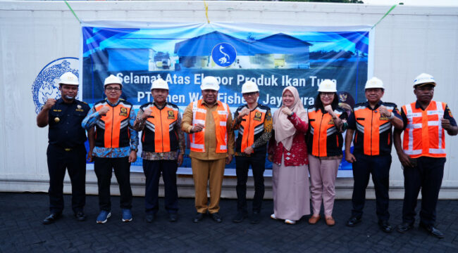 Pemerintah Provinsi Papua melepas ekspor olahan Ikan Tuna ke Amerika / dok Papua.go.id