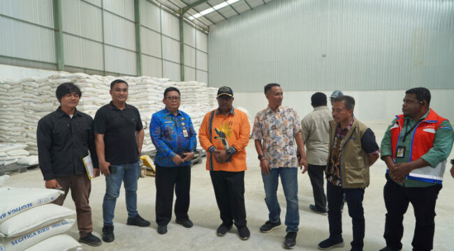 TPID Pemprov Papua saat melakukan sidak / dok Papua.go.id