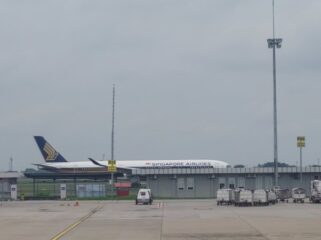 Pesawat Singapore Airlines di Bandara Soekarno Hatta / Euforia.id - Sujarwo