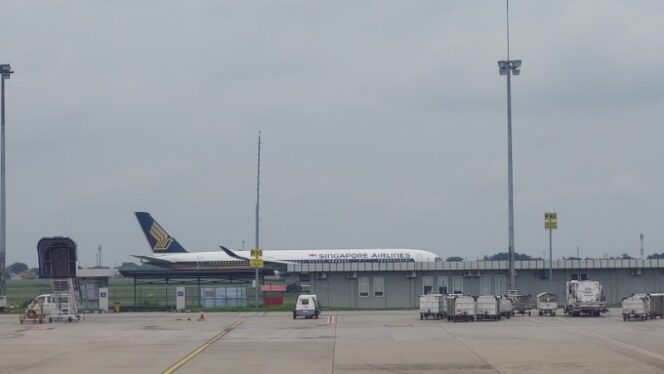 
					Pesawat Singapore Airlines di Bandara Soekarno Hatta / Euforia.id - Sujarwo