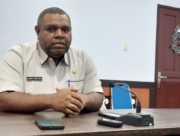Plt Kepala Disperindagkop & UKM Kota Jayapura, Alberto Fred Itaar / Euforia.id
