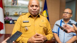 Gubernur Papua, Matius D. Fakhiri / Istimewa