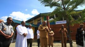 Momen peresmian Bahtera Kristoforus / Istimewa