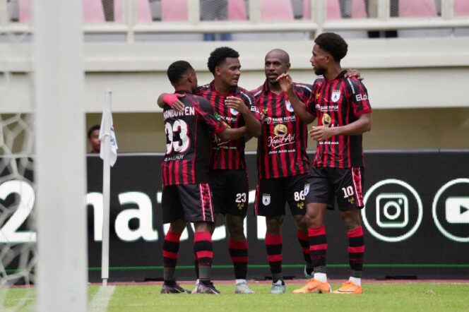 
					Selebrasi pemain Persipura / euforia.id