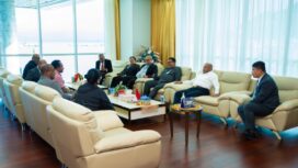 Gubernur Papua, Matius D. Fakhiri terima audiensi PT NCK / Istimewa