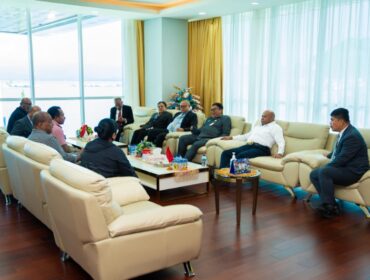 Gubernur Papua, Matius D. Fakhiri terima audiensi PT NCK / Istimewa