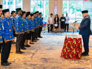 Gubernur Papua Matius D. Fakhiri melantik 36 pejabat struktural dan fungsional di lingkungan Pemprov Papua / Istimewa