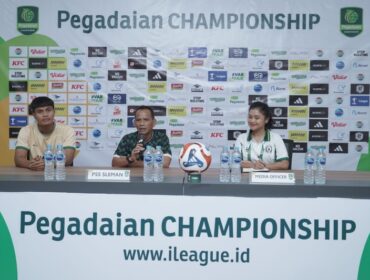 Ansyari Lubis dan Fachrudin dalam sesi konferensi pers / Istimewa