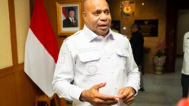 Gubernur Papua, Matius D. Fakhiri / Istimewa