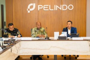 Pertemuan Gubernur Papua, Matius D. Fakhiri dengan Pelindo / Istimewa